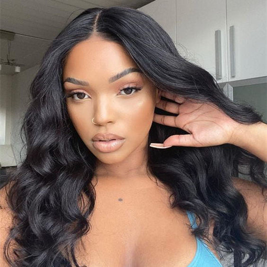 HD - Human Hair 13x4 Lace Front Body Wave Wig