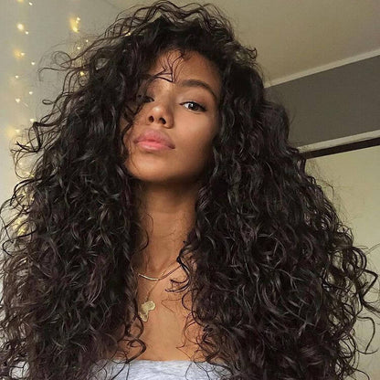 Human Hair 13x6 Lace Front Deep Curly Wig