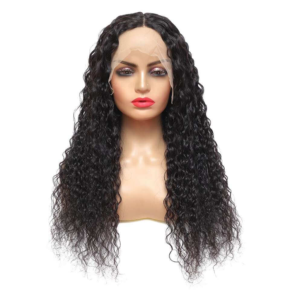 Human Hair 13x6 Lace Front Water Wave Wig