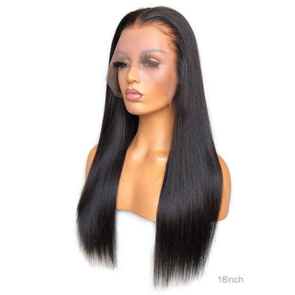 Human Hair 4x4 Lace Closure Straight Wig