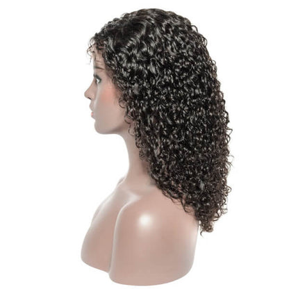 Human Hair 13x4 Lace Front Deep Curly BOB Wig