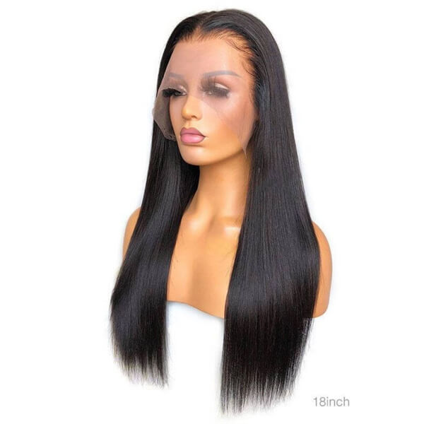 Human Hair 13x6 Lace Front Straight Wig