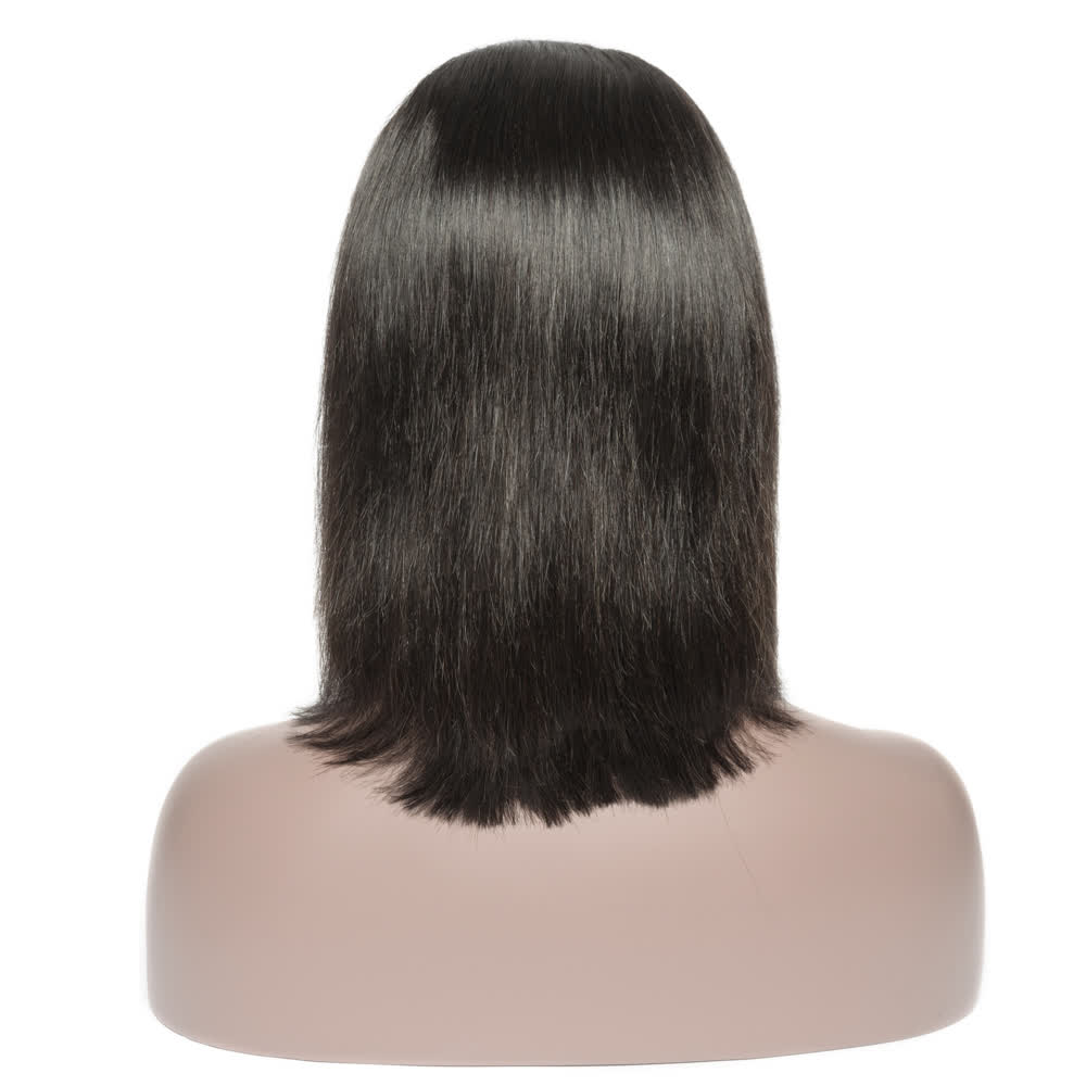 Human Hair 13x4 Lace Front Straight BOB Wig