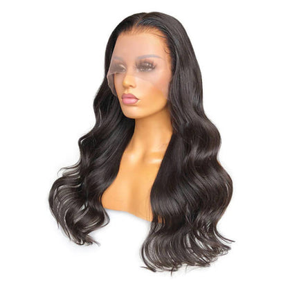 Human Hair 13x4 Full Lace Front Body Wave Wig