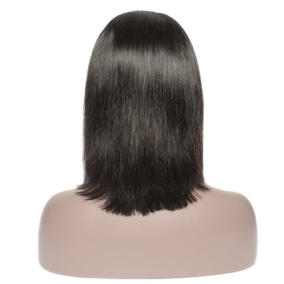 Human Hair 4x4 Lace Closure Straight BOB Wig