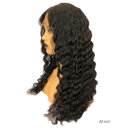 Human Hair 13x6 Lace Front Deep Wave Wig