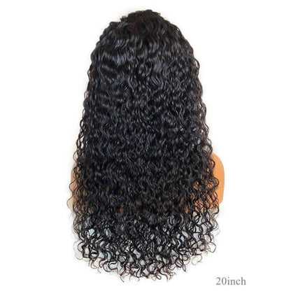 HD - Human Hair 13x6 Lace Front Deep Curly Wig